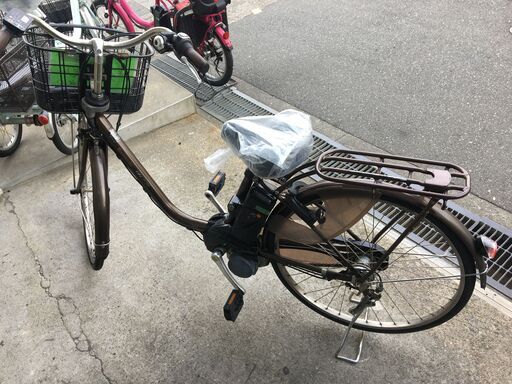 地域限定送料無料　ビビ　DX　13,2AH　子供乗せ　茶　神戸市　電動自転車 公式】ビビ・DX｜電動アシスト自転車｜Panasonic
