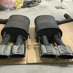 (値下げしました)ベンツ W221 S550 or S350用のスポーツマフラー  左右4本出し