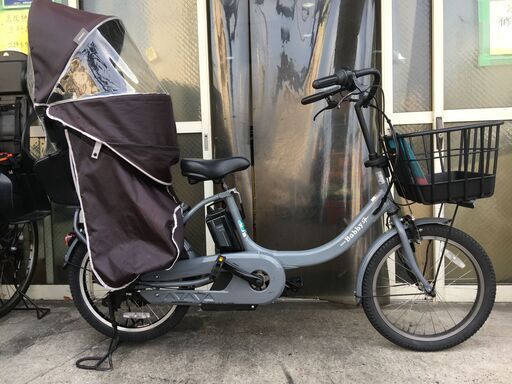 地域限定送料無料　ヤマハ　パスバビーアン　SP　15,4AH　子供乗せ　パウダーブルー　ギュットアニーズ　ビッケ　神戸市　電動自転車