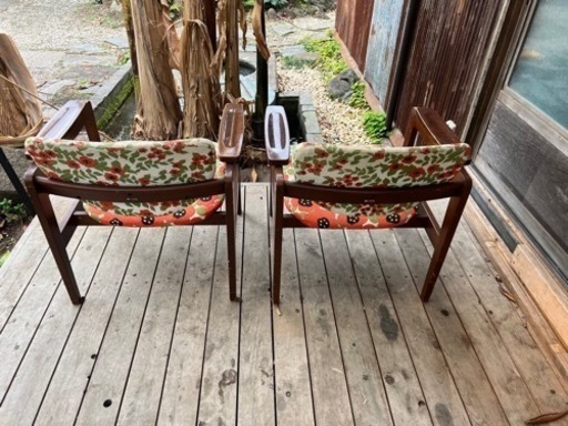 ビンテージ】karimoku カリモク家具 ダイニングチェアー ② 綺麗