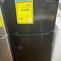 S仕/ハイセンス/2ドア冷蔵庫/120L/HR-B12J1B/2023