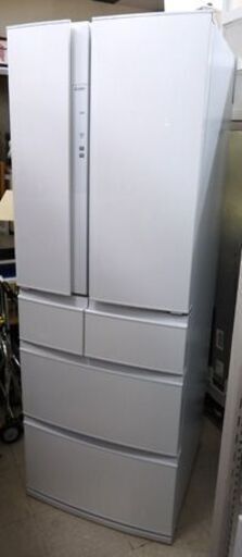 新札幌 三菱電機 冷蔵庫 Rシリーズ クロスホワイト MR-R46F-W1 [6ドア /観音開きタイプ /462L] [冷凍室 79L]/NO.2349