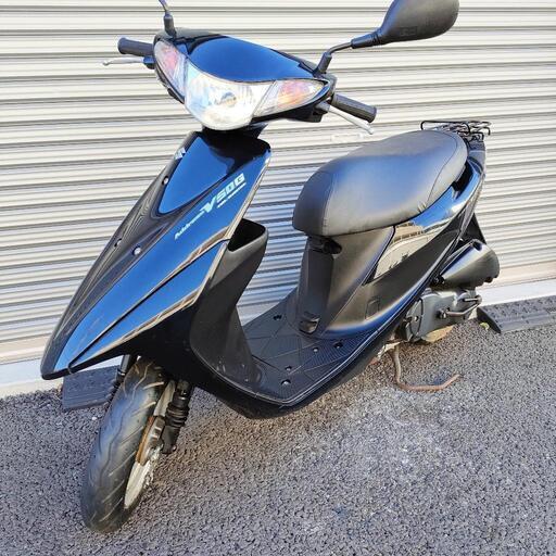 2537.定番人気♪　アドレスv50G バッテリー、シート新品　千葉県柏市　即日配送、自走引き取りも可能