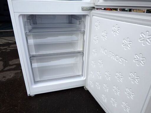 新札幌 ハイアール JR-NF173B 冷蔵庫 173L 2020年製/NO.2350 - 冷蔵庫 