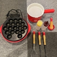 【ネット決済】たこ焼き器 セット