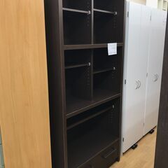 ★ジモティ割あり★ ニトリ 本棚 ダークブラウン H191×W8...