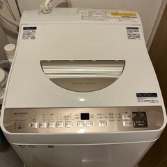 SHARP電機洗濯乾燥機