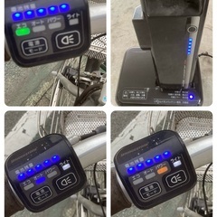 ブリジストン Albelt 電動アシストサイクル 充電機付き 夜間オート 