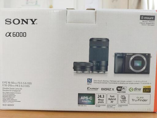α6000 ダブルズームレンズキット　ILCE-6000Y α6000 ILCE-6000Y ダブルズームレンズキット（SONY／家電）の