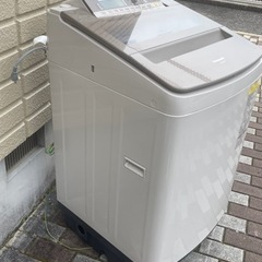 洗濯機 Panasonic パナソニック 10kg 2018年製 NA-FW100S5 乾燥 