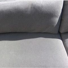 中古 KEYUCA ケユカ 布製 カウチソファ L字型ソファ 家具 インテリア 