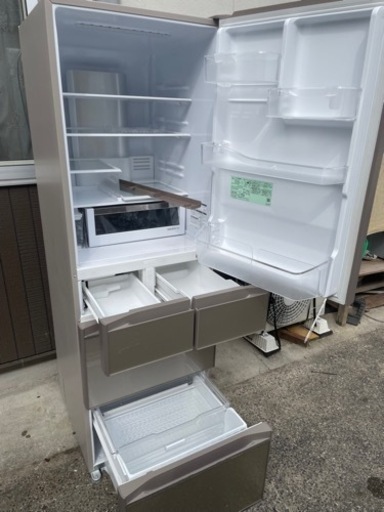 市内配送無料！ 日立 5ドア冷凍冷蔵庫 R-HWS47K（XN）