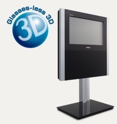 裸眼3DのREGZA20インチ