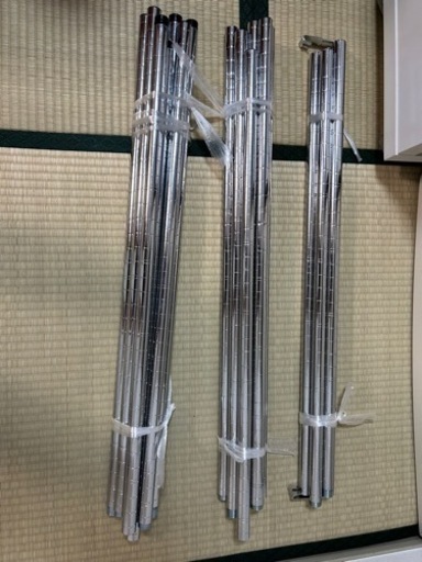 受け渡し決定】アイリスオーヤマ メタルラック 2台分 使用感あり