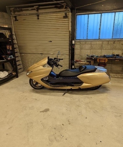 YAMAHA マグザム250 スマホホルダー 付 YAMAHA マグザム250 バイク