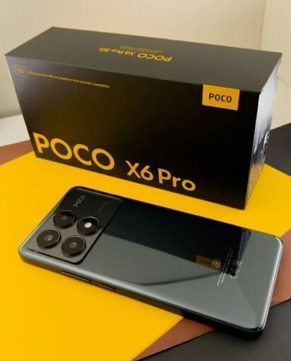 Xiaomi POCO X6 PRO 12GB 512GB 太けれ ブラック グローバル版 美品