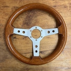 comusa イタリア製 木製ハンドル ステアリング　