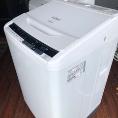 人気	 日立製9kg/全自動洗濯機/BW-V90BE5　市内配送設置無料