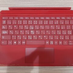 Surface Pro 4 タイプ カバー レッド 