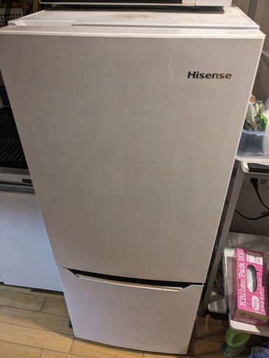 HAIER 【右開き】2ドア冷蔵庫（150L）パールホワイト HR-D15A-W (hoge