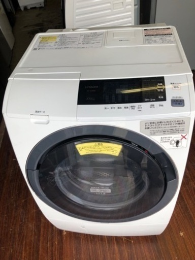 配送設置無料 日立 HITACHI BD-S3800L  [ビッグドラム ななめ型ドラム式洗濯乾燥機（10.0kg） 左開き ホワイト]