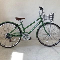【決まりました】グリーンの自転車