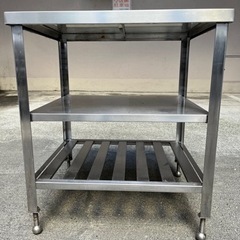 ステンレス作業台 幅750×奥行600×高さ850「ｍｍ」