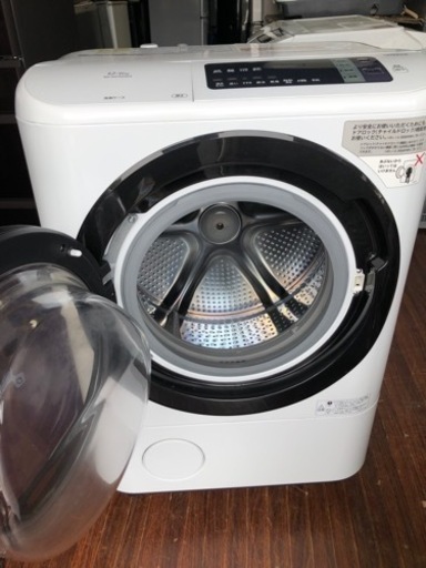 配送設置無料 HITACHI(日立)の12.0kgドラム式洗濯乾燥機 BD-NX120AE4