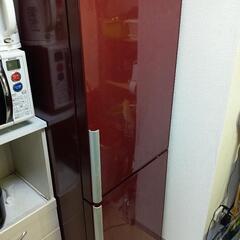 （中古）AQUA 冷蔵庫 AQR-D27B（レッド）  2013...