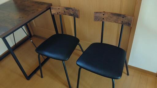 NITORI ニトリ ダイニングチェア ステインSD MBR 2脚セット 【公式通販】