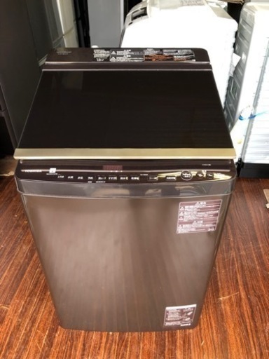 配送・設置無料 東芝 TOSHIBA AW-10SV7[タテ型洗濯乾燥機 (10.0kg) ZABOON（ザブーン） グレインブラウン]
