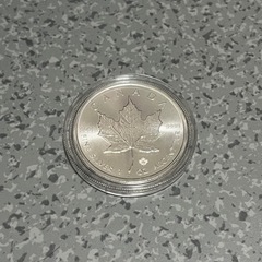 カナダメイプルリーフ銀貨　1オンス