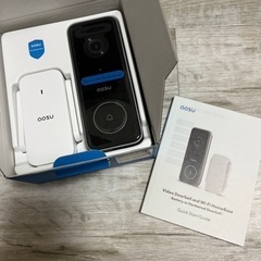 新品/AOSU Video Doorbell ドアベル 防犯 未使用