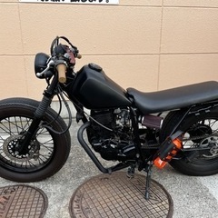 17万」美車 ヤマハ tw200 2JL ボバーカスタム チョッパーカスタム