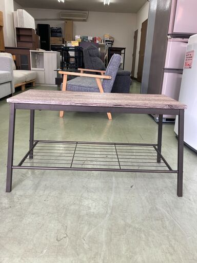 お取引中】【美品】幅110 ヴィンテージブラウン 4人掛け ダイニング  