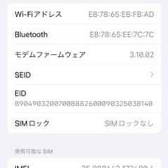 iPhone 13 mini 256GB ミッドナイト SIMフリー 台湾版