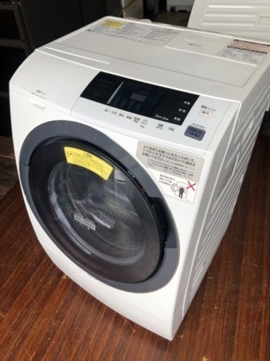 配送設置無料 日立 HITACHI BD-S3800L  [ビッグドラム ななめ型ドラム式洗濯乾燥機（10.0kg） 左開き ホワイト]