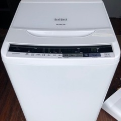 福岡市内配送・無料人気	 日立製9kg/全自動洗濯機/BW-V90BE5　市内配送設置無料