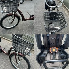 全車格安自転車🙆　子供　ママチャリ　ブラウン　お洒落