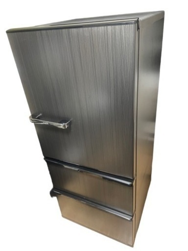 【海外輸入】 AQUA AQR-SV27N(K) ブラック　黒 アクア　3ドア冷蔵庫　引き取りも可能 冷蔵庫