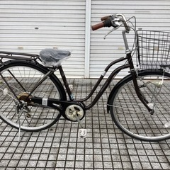 【ネット決済・配送可】【27インチ自転車】美品❗️6段変速　LE...