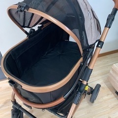 美品ペットカート キャリー【SKISOPGO／1年未満(数回使用)】