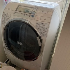 ジャンク　　ドラム式洗濯機　10キロ　HITACHI