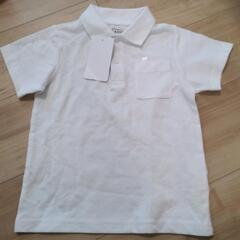 新学期準備　新品半袖ポロシャツ　110サイズ