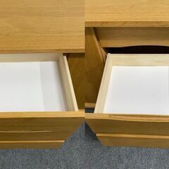 unico/ウニコ SIGNE(シグネ)キャビネット W1190 オーク材 ナチュラル unico 収納家具 中古家具 店頭引取歓迎 R7987