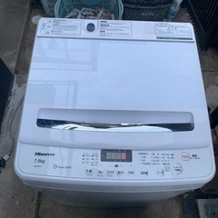 全自動電気洗濯機 Hisense ハイセンス　HW-G75A 2...