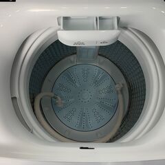 (240215)　ハイアール　全自動電気洗濯機　5.5kg　JW-U55HK　2021年製