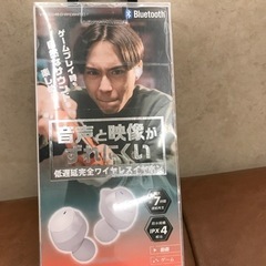 Bluetooth 低遅延完全ワイヤレスイヤホン