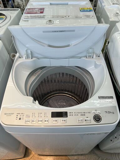 SHARP/シャープ/7.0kg洗濯機/2023年式/ES-GE7G1171