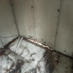 倉庫！　追記！16日に鉄くずとして処分予定！